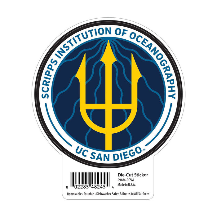 Birch Aquarium Scripps Trident Sticker