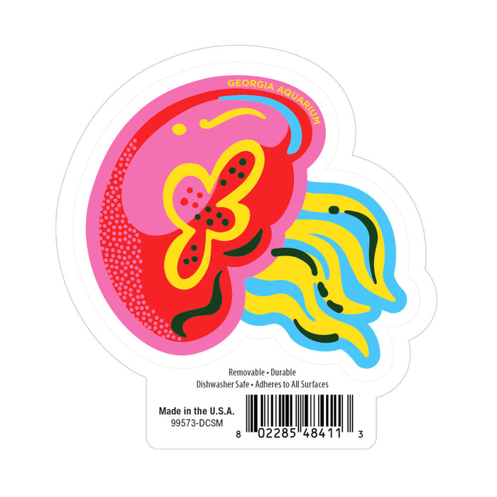 Georgia Aquarium Jellyfish Sticker