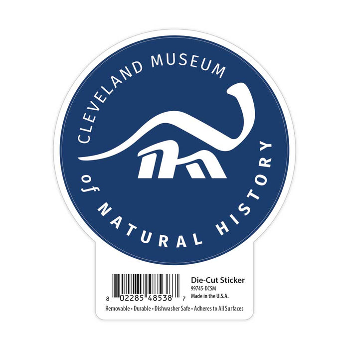 Cleveland Museum of Natural History Logo Sticker