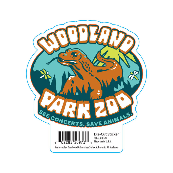 Woodland Park Zoo Komodo Sticker