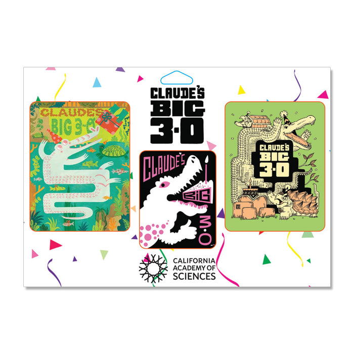 Claude's 30th Birthday Sticker Pack