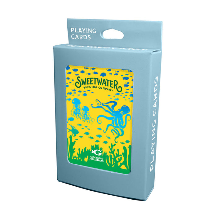 Georgia Aquarium SweetWater Brewing Co. Playing Cards
