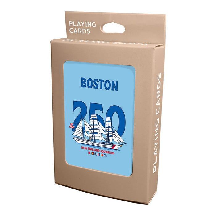 New England Aquarium Tall Ships Playing Card