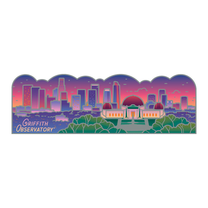 Griffith Observatory Irridescent Building Magnet