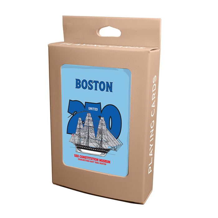 USS Constitution Boston Tall Ship Playing Cards