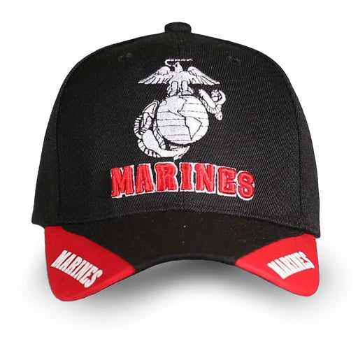 Marines  Eagle, Globe and Anchor Double Design Cap Hat USMC