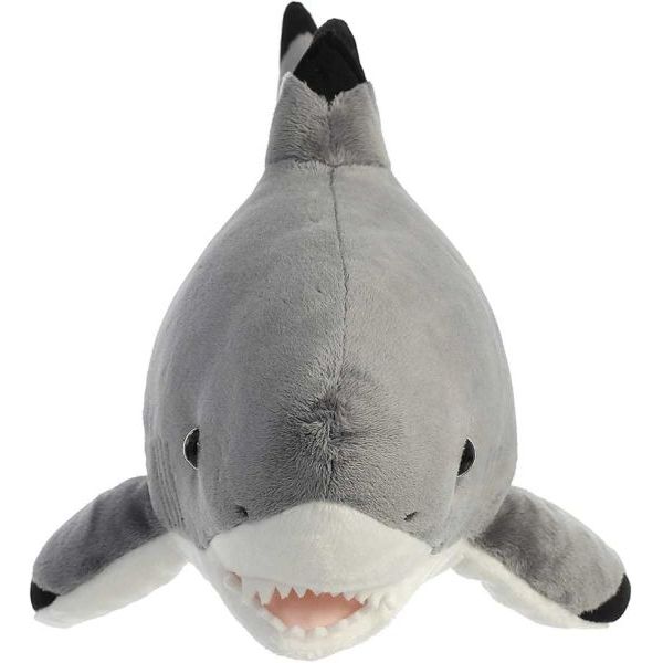 19" Black Tip Shark Plush