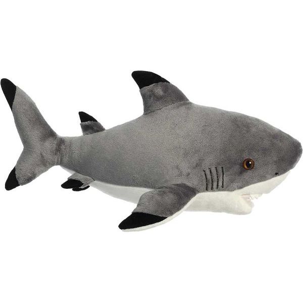 19" Black Tip Shark Plush