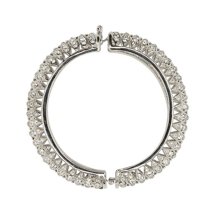 Jackie Kennedy Onassis Crystal Pave Bangle