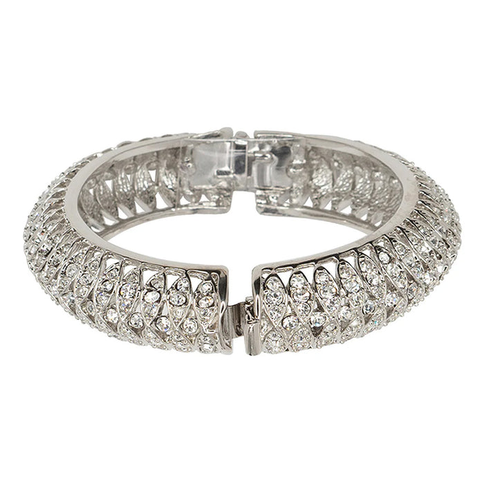 Jackie Kennedy Onassis Crystal Pave Bangle