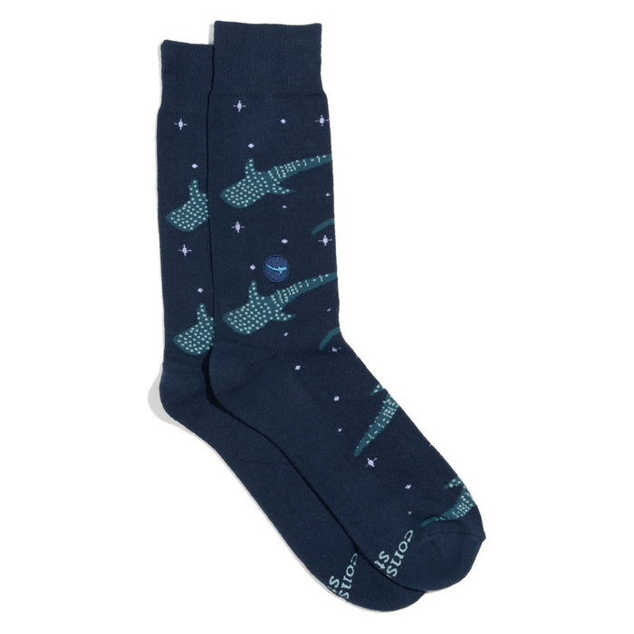 Georgia Aquarium Protect Whaleshark Socks - Medium
