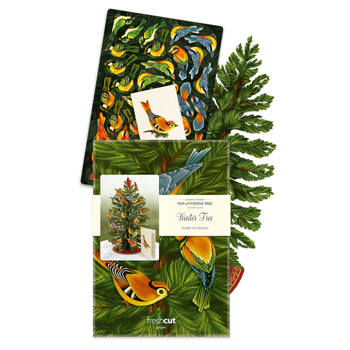 Winter Tree Pop Up Display
