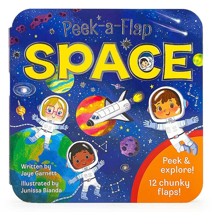 Peek-a-Flap: Space Children's Book