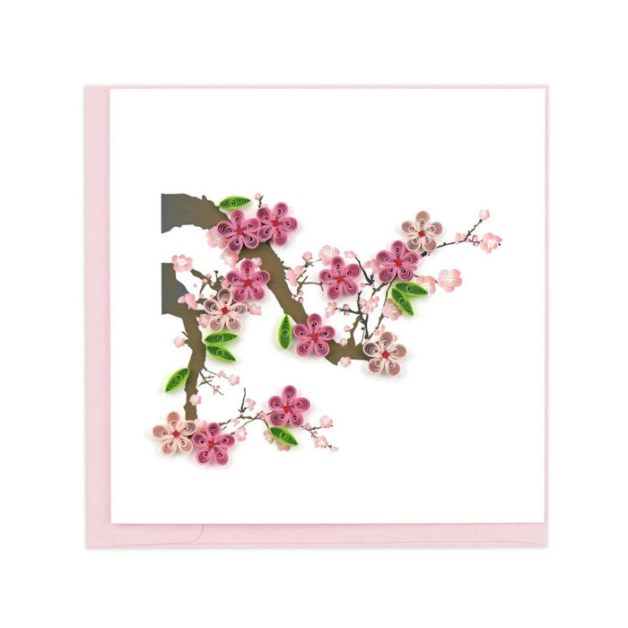 Cherry Blossom Quilling Card