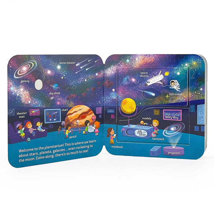 Peek-a-Flap: Space Children's Book