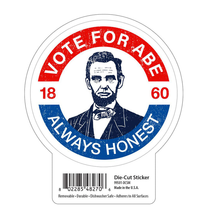 Ford's Theatre Vote for Abe Sticker