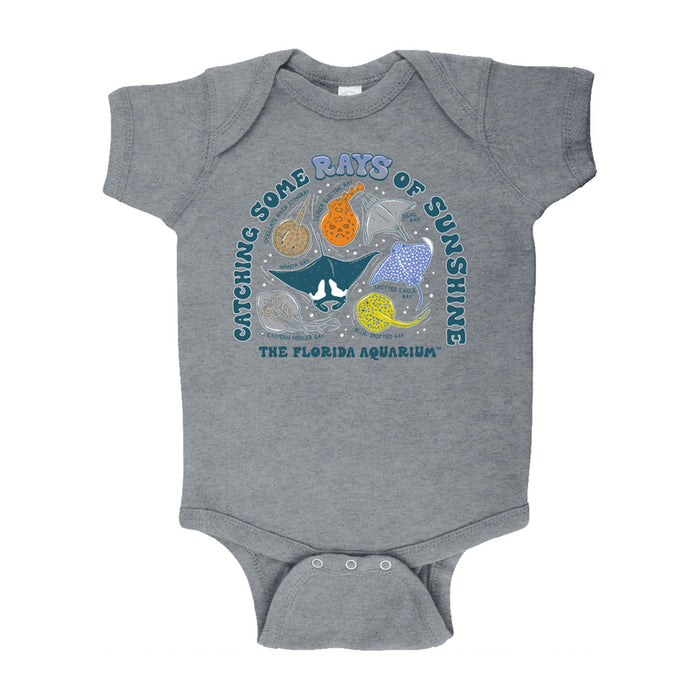 The Florida Aquarium Catching Rays Infant Onsie