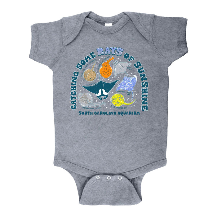 South Carolina Aquarium Catching Rays Infant Onsie