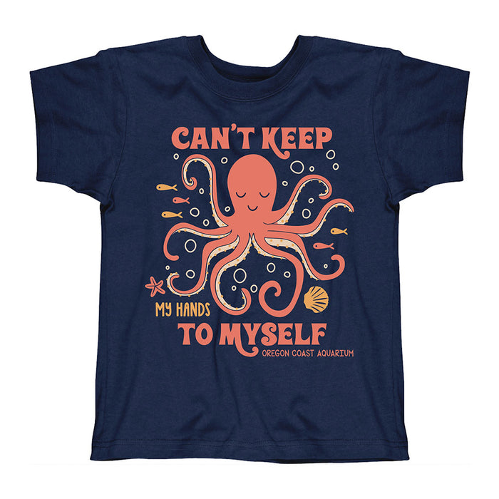 Oregon Coast Aquarium Octopus Toddler T-Shirt