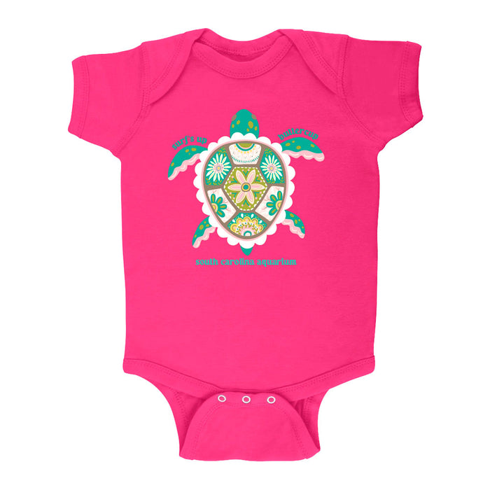 South Carolina Aquarium Surfs Up Infant Onsie