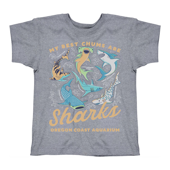 Oregon Coast Aquarium Best Chums Shark Toddler T-Shirt