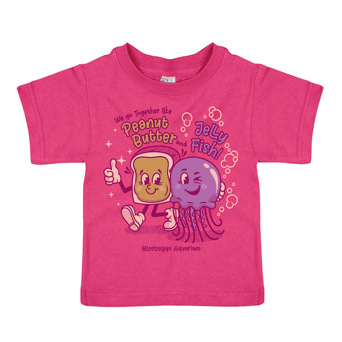 Mississippi Aquarium PB & Jellyfish Toddler T-Shirt