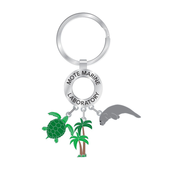 Mote Marine Laboratory Dangle Keychain