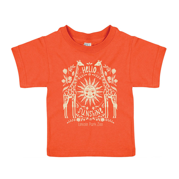 Lincoln Park Zoo Sunshine Giraffe Toddler T-Shirt