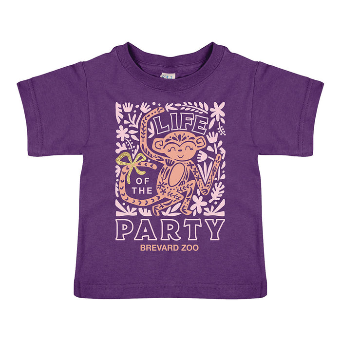 Brevard Zoo Life of Party Toddler T-Shirt