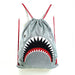 Drawstring Great White Shark Backpack