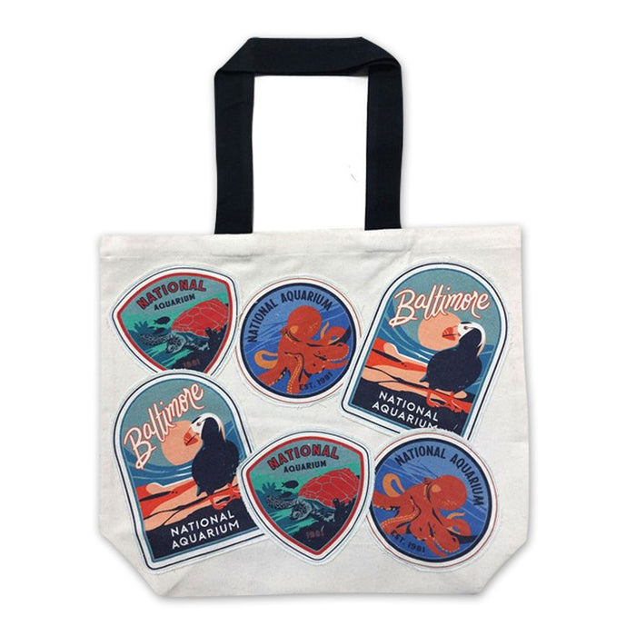 National Aquarium Patch Tote Bag