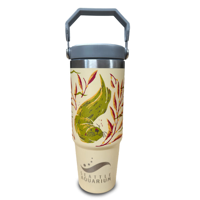 Seattle Aquarium Sea Otter Water Bottle