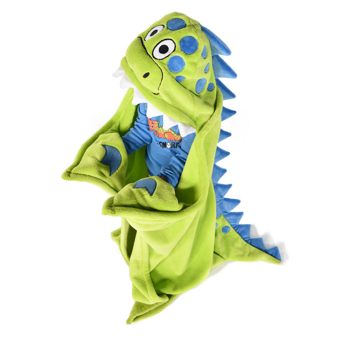 Dinosaur Youth Hooded Blanket