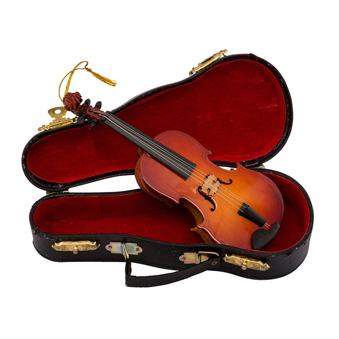 Wooden Violin Ornament