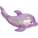 stuffed animal sparkle purple dolphin sustainable eco plush