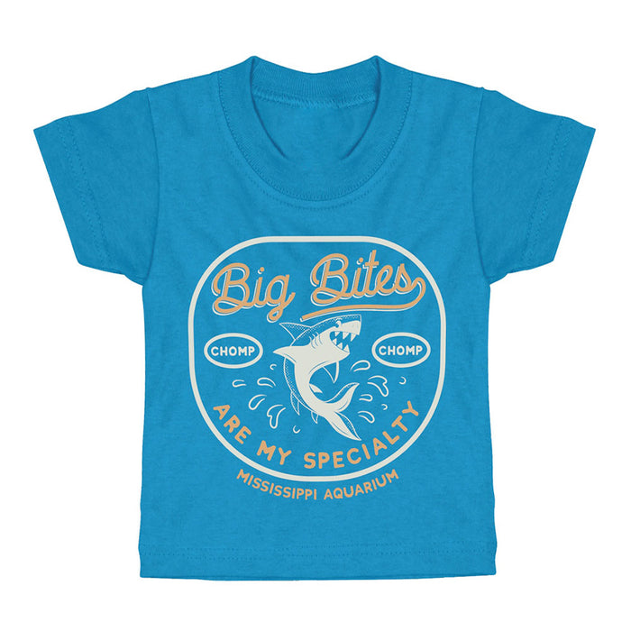 Mississippi Aquarium Big Bites Shark Toddler T-Shirt