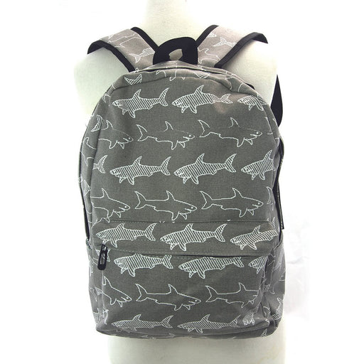 Grey Shark Backpack