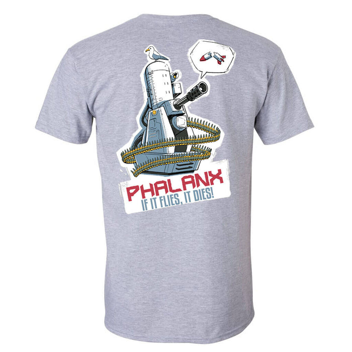 Battleship IOWA Brent Noll Phalanx T-Shirt