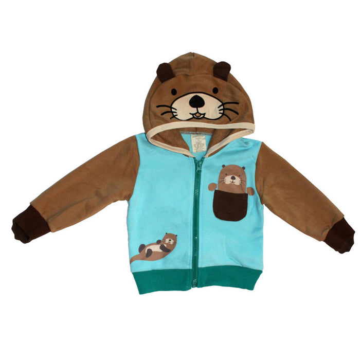 Otter 3D Toddler Hooded Sweatshirt