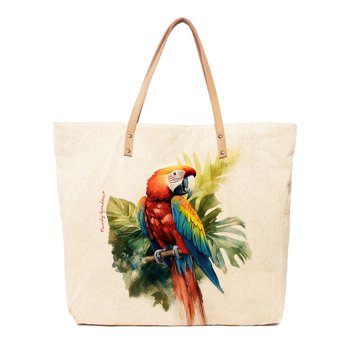 Moody Gardens Large Macaw Tote