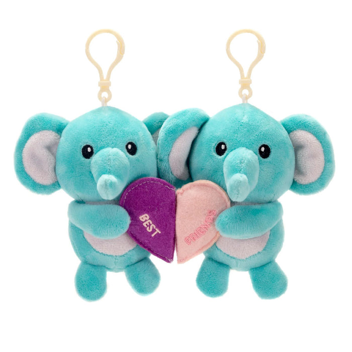Elephant Besties Plush Clip Accessory