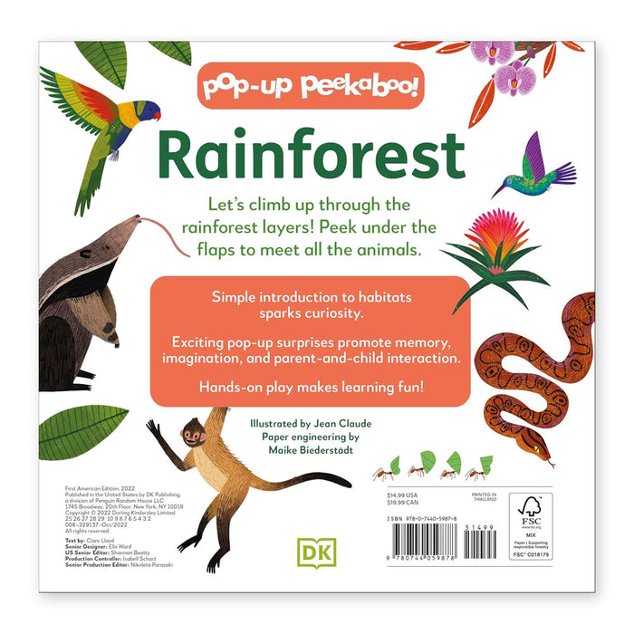 Pop-Up Peekaboo! Rainforest