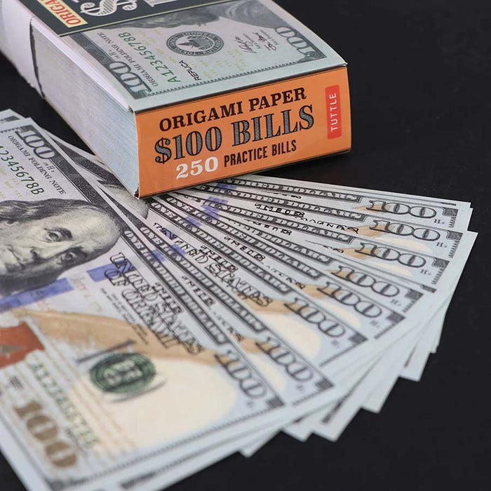 Origami Replica Hundred Dollar Bills