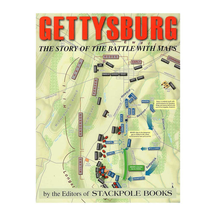 Gettysburg: The Story of the Battle with Maps: The History of the Battle in Maps