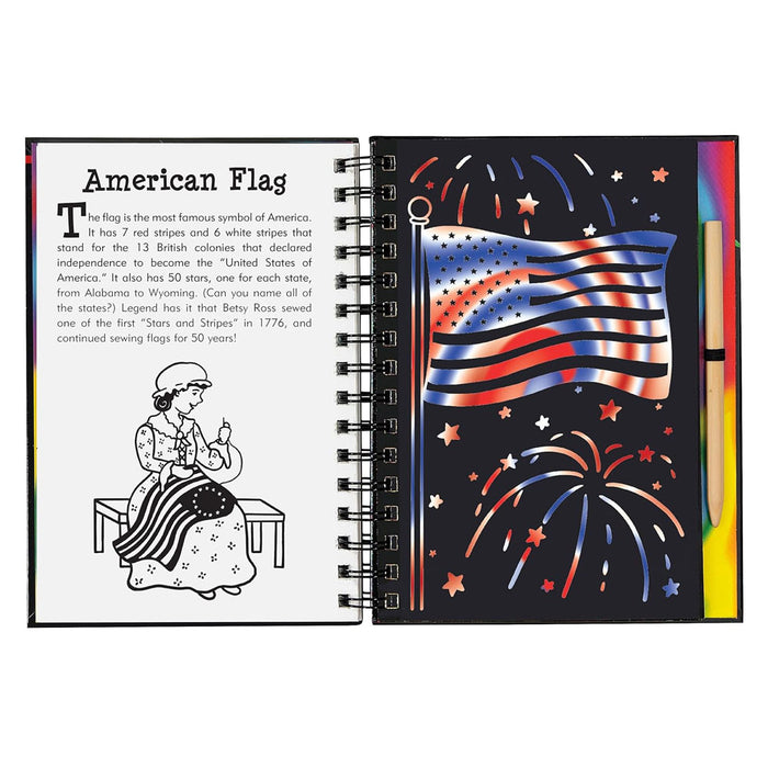 Scratch & Sketch America (Trace Along)