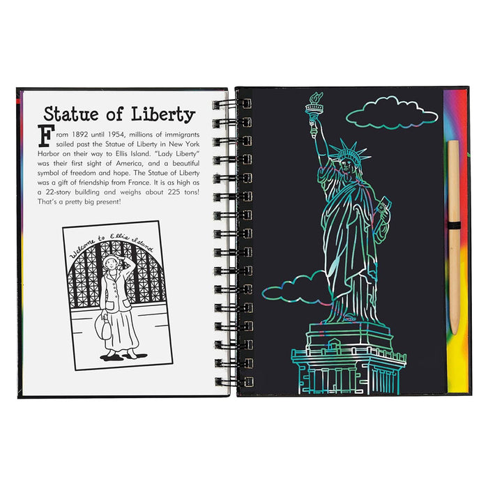 Scratch & Sketch America (Trace Along)