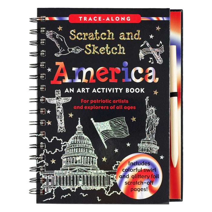 Scratch & Sketch America (Trace Along)