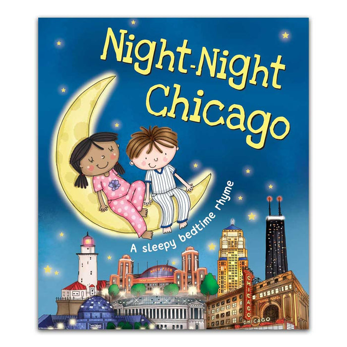 Night-Night Chicago: A Bedtime Board Book of Chicago Landmarks