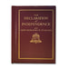 Common Sense written by Thomas Paine, hard-covered, pocket-sized, published in the USA by Applewood Books.