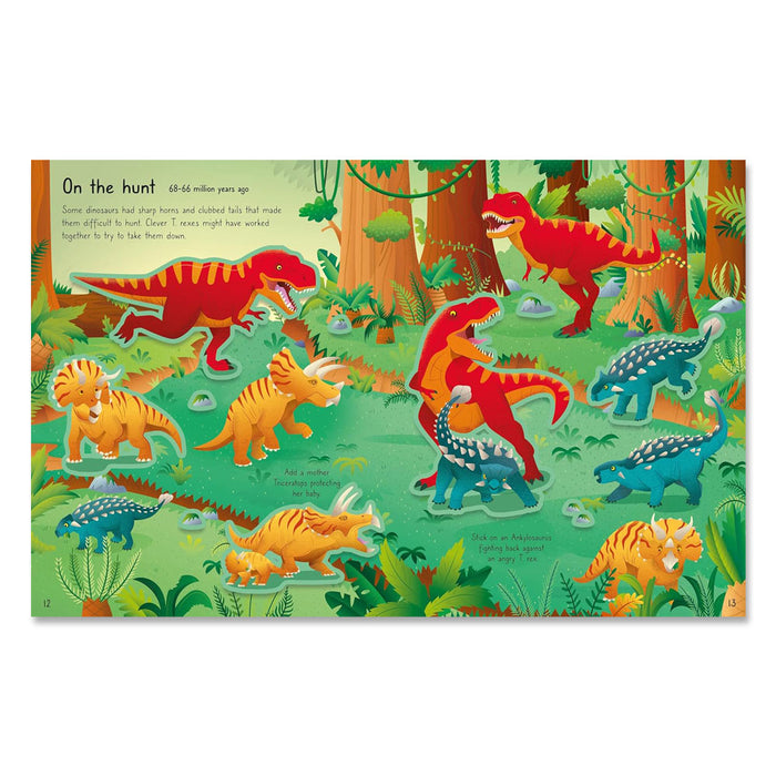 First Sticker Book T. Rex: and lots of other enormous dinosaurs